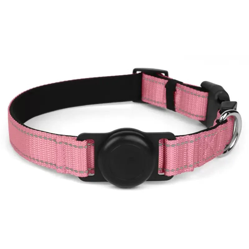 Dog Collar with AirTag Holder — GPS-Ready Safety Collar| MyPupBuddy