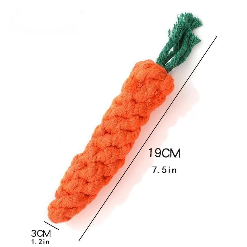 Dog Cotton Rope Chew Toy — Tug & Play for Puppies | MyPupBuddy
