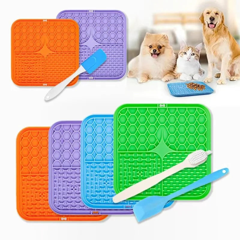 Silicone Lick Mat for Dogs — Slow Feeder & Calming Pad | MyPupBuddy
