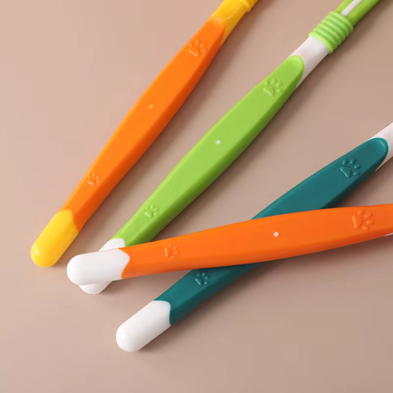 360° Triple-Sided Dog Toothbrush — Complete Dental Care | MyPupBuddy