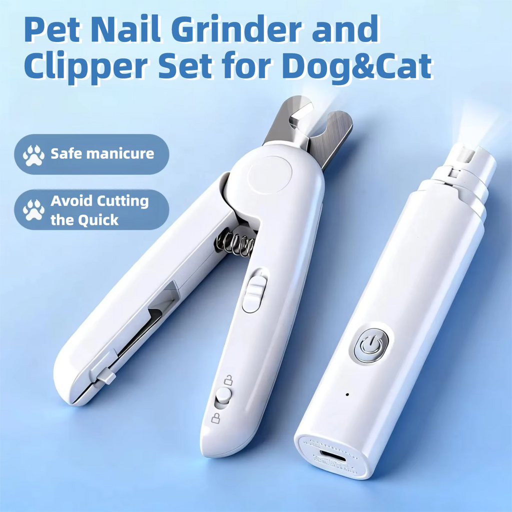 Quiet Electric Nail Grinder for Dogs — Stress-Free Grooming | MyPupBuddy