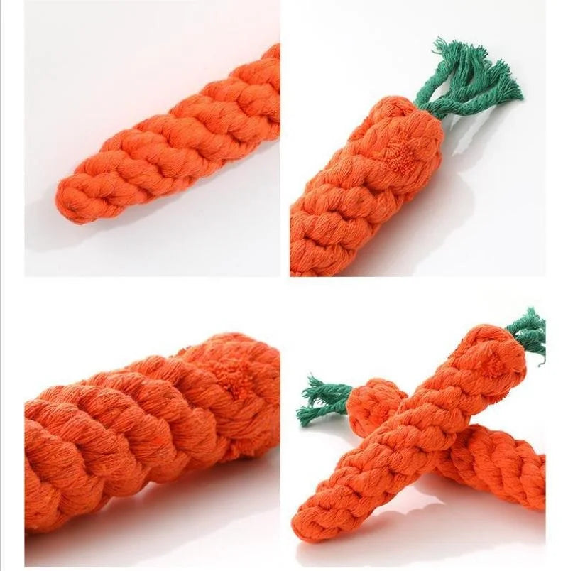 Dog Cotton Rope Chew Toy — Tug & Play for Puppies | MyPupBuddy