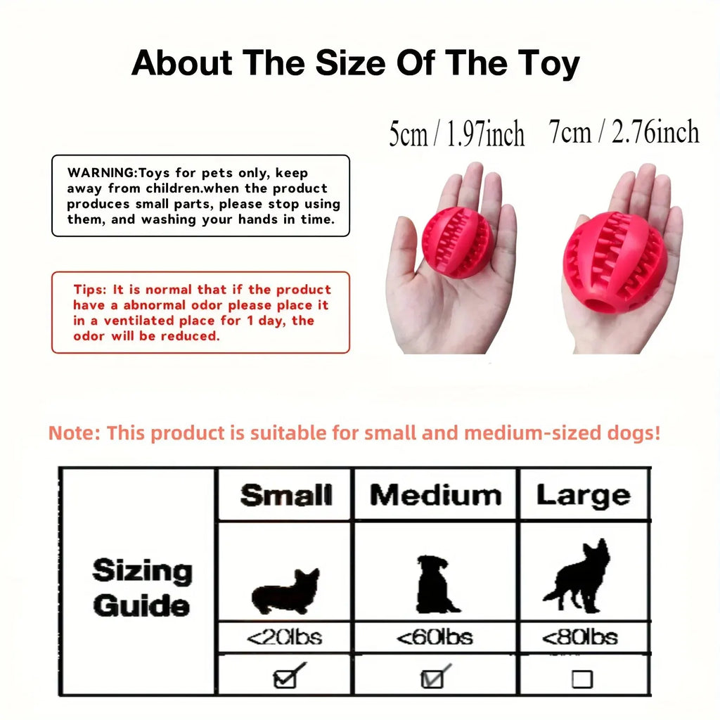 Treat Dispensing Dog Toy Ball | MyPupBuddy